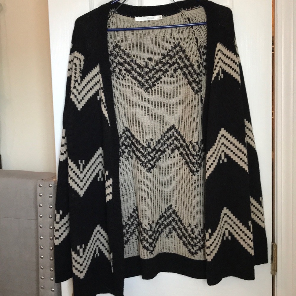 Long cardigan sweater